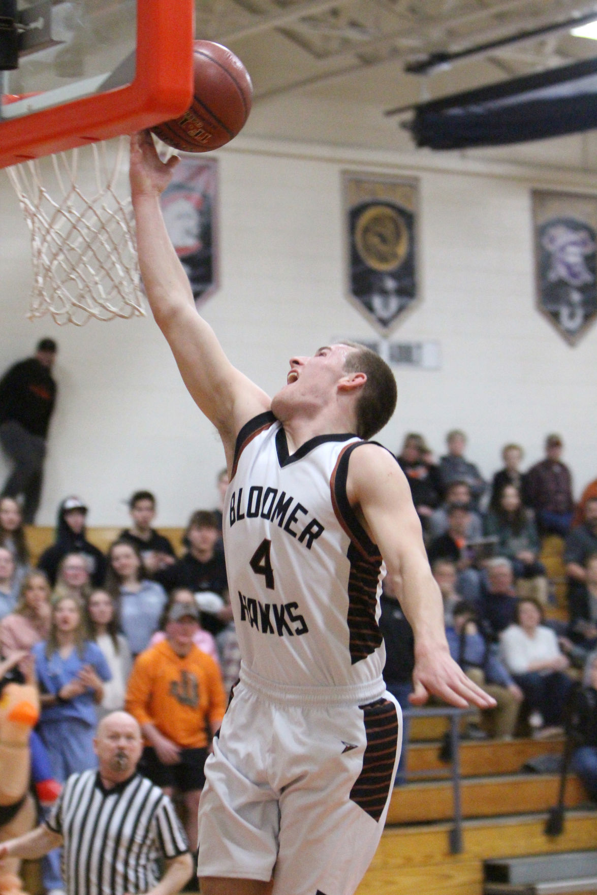 Hayward at Bloomer boys basketball 3-1-19